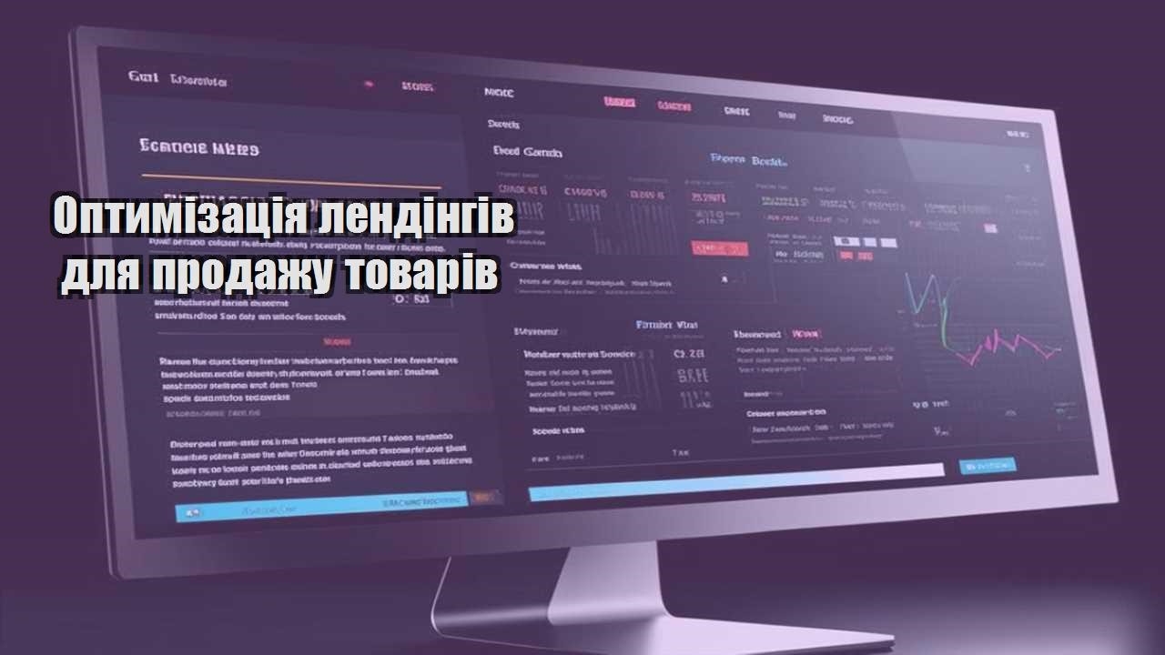 optymizacziya lendingiv dlya prodazhu tovariv