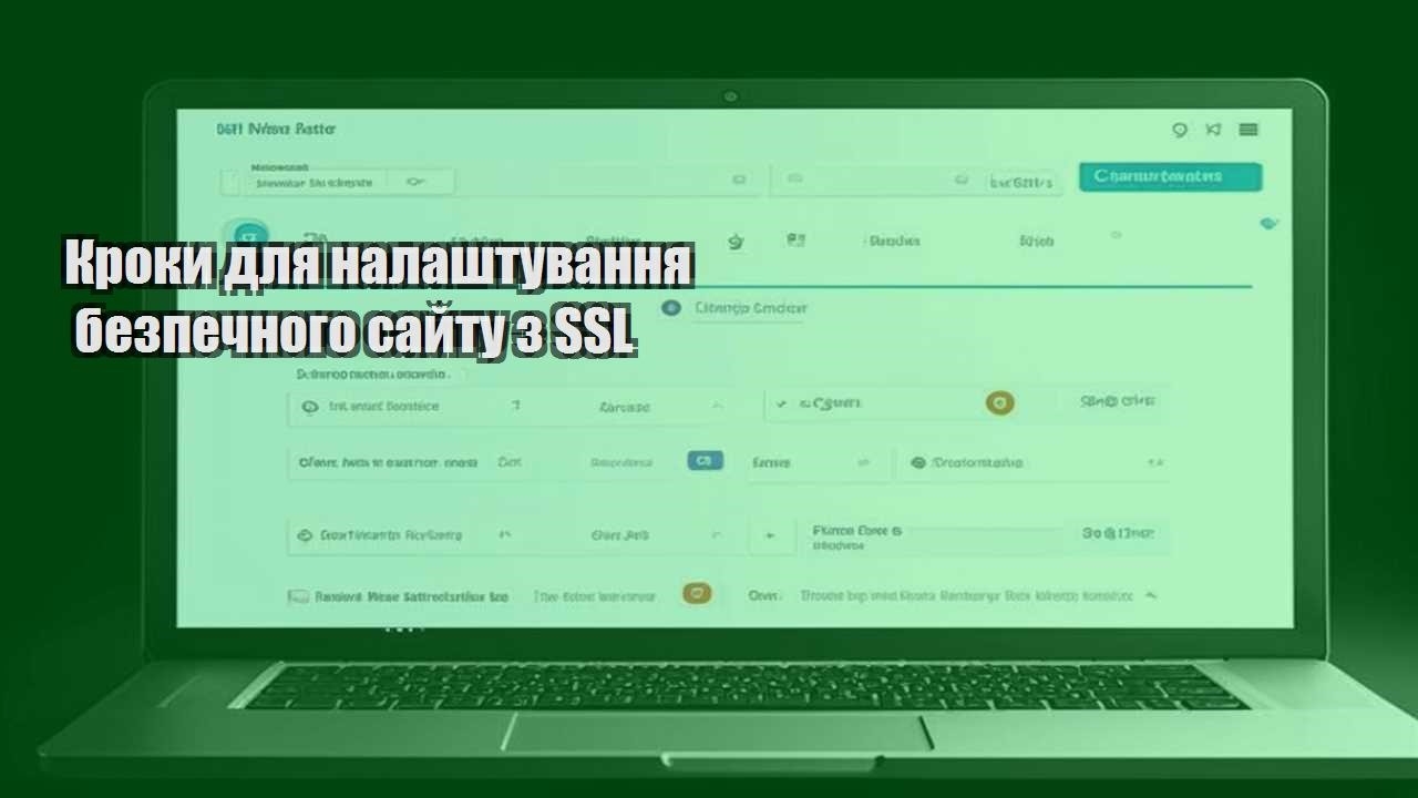 kroky dlya nalashtuvannya bezpechnogo sajtu z ssl