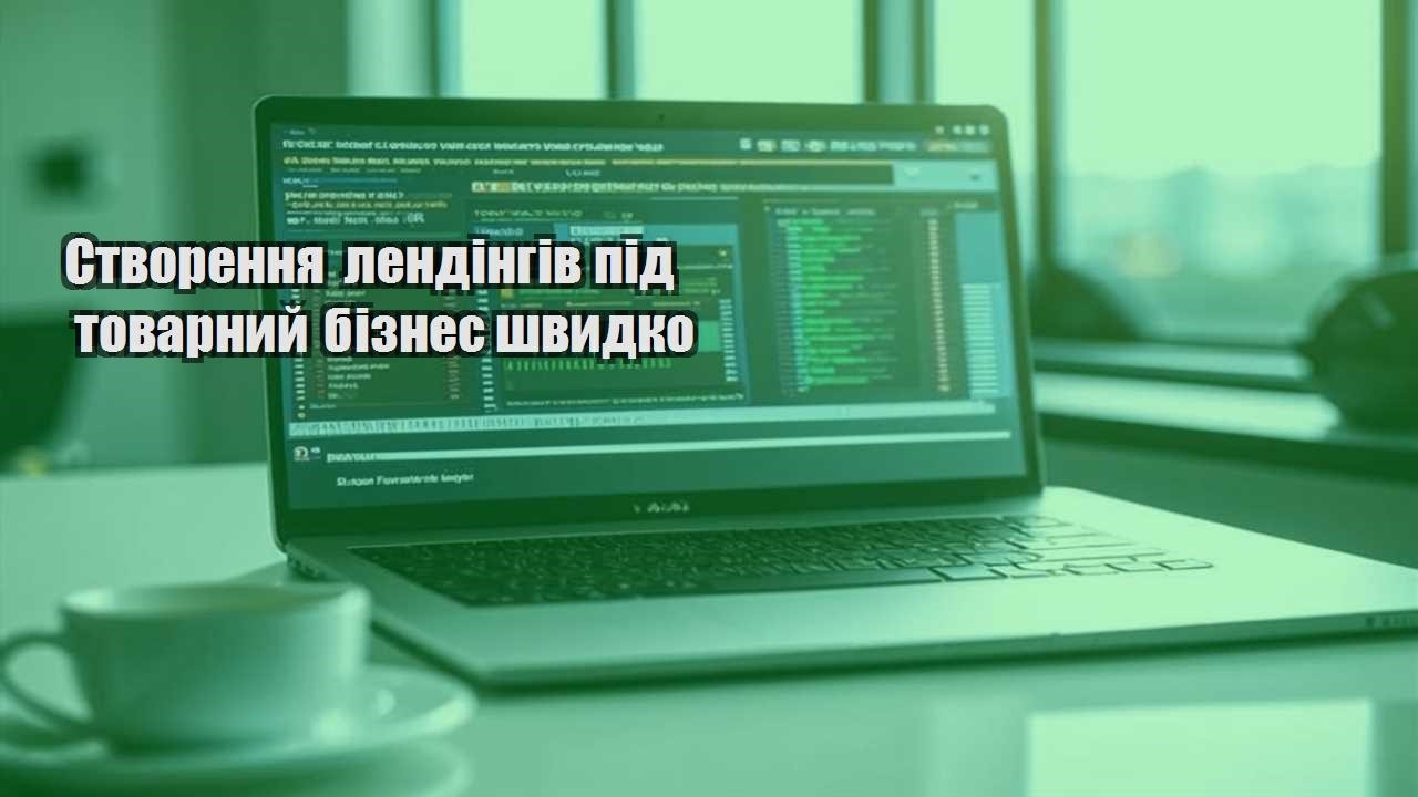 stvorennya lendingiv pid tovarnyj biznes shvydko