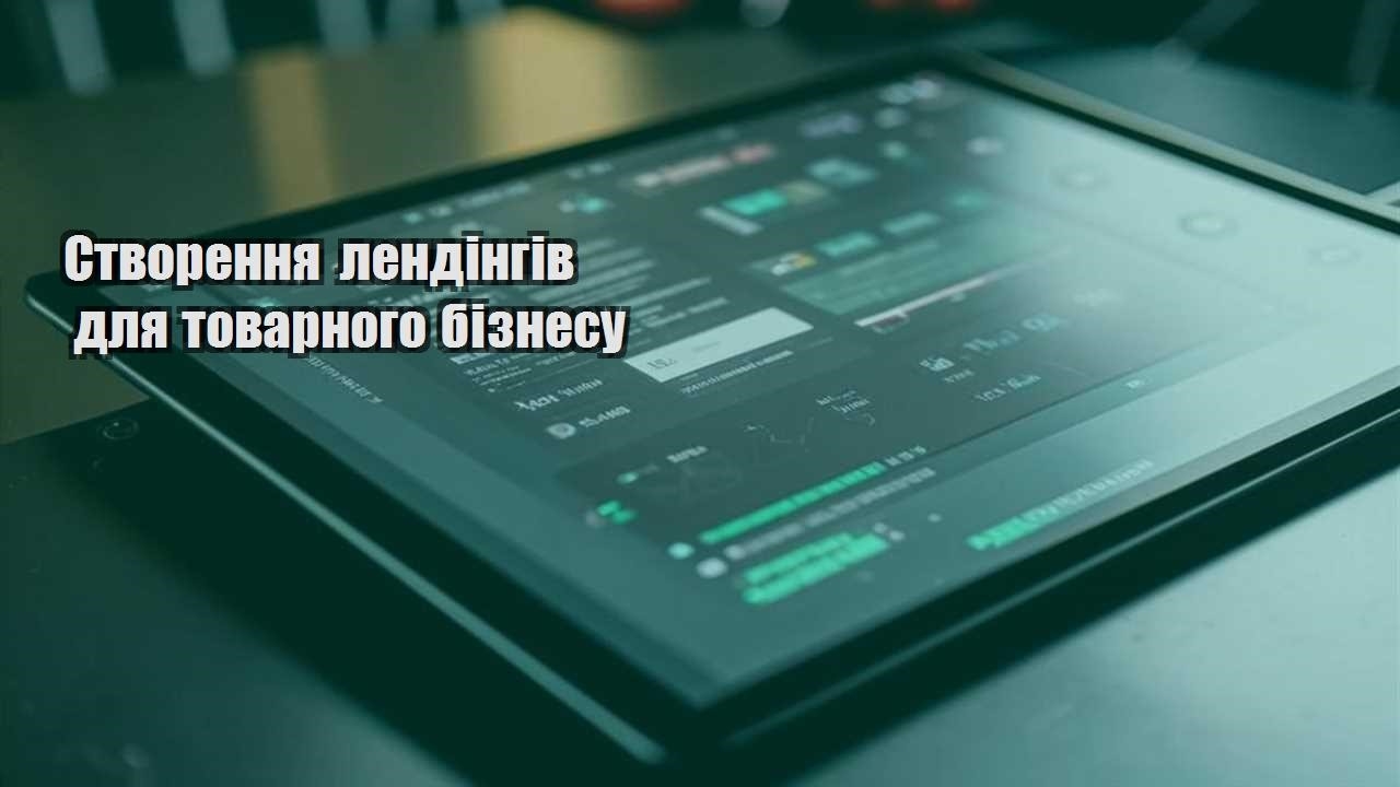 stvorennya lendingiv dlya tovarnogo biznesu