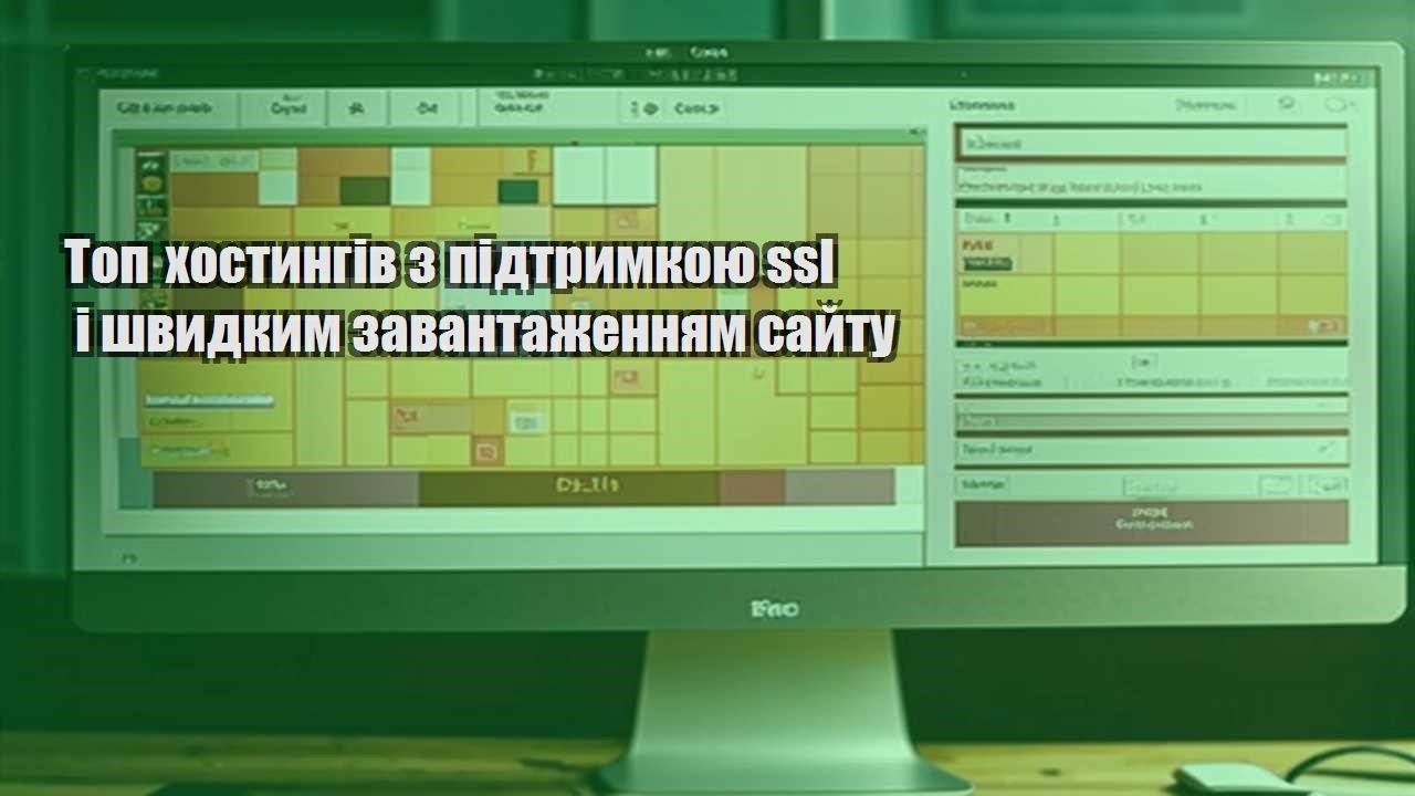 top hostyngiv z pidtrymkoyu ssl i shvydkym zavantazhennyam sajtu