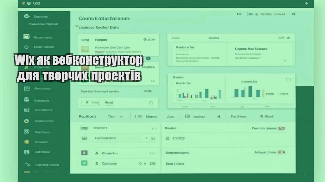 wix yak vebkonstruktor dlya tvorchyh proektiv