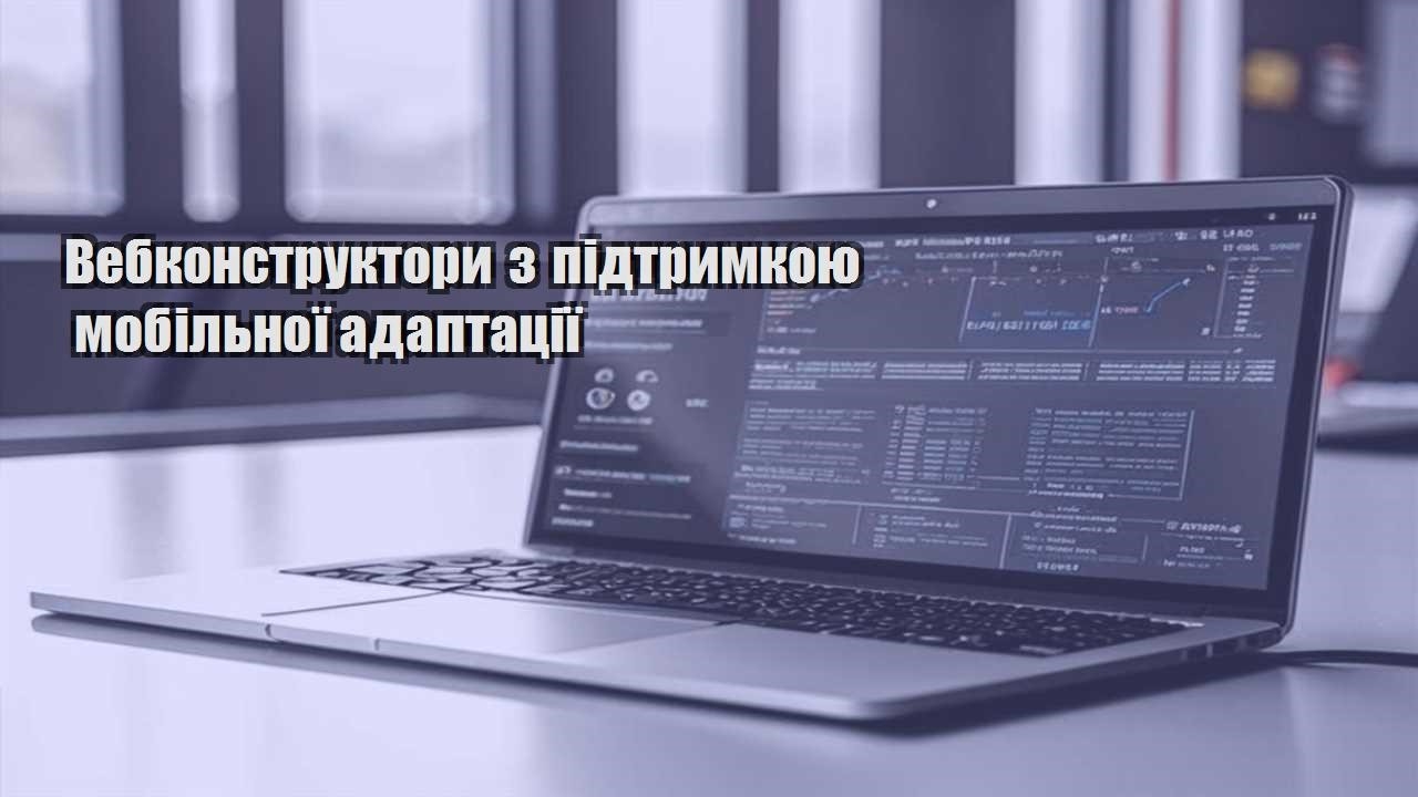 vebkonstruktory z pidtrymkoyu mobilnoyi adaptacziyi