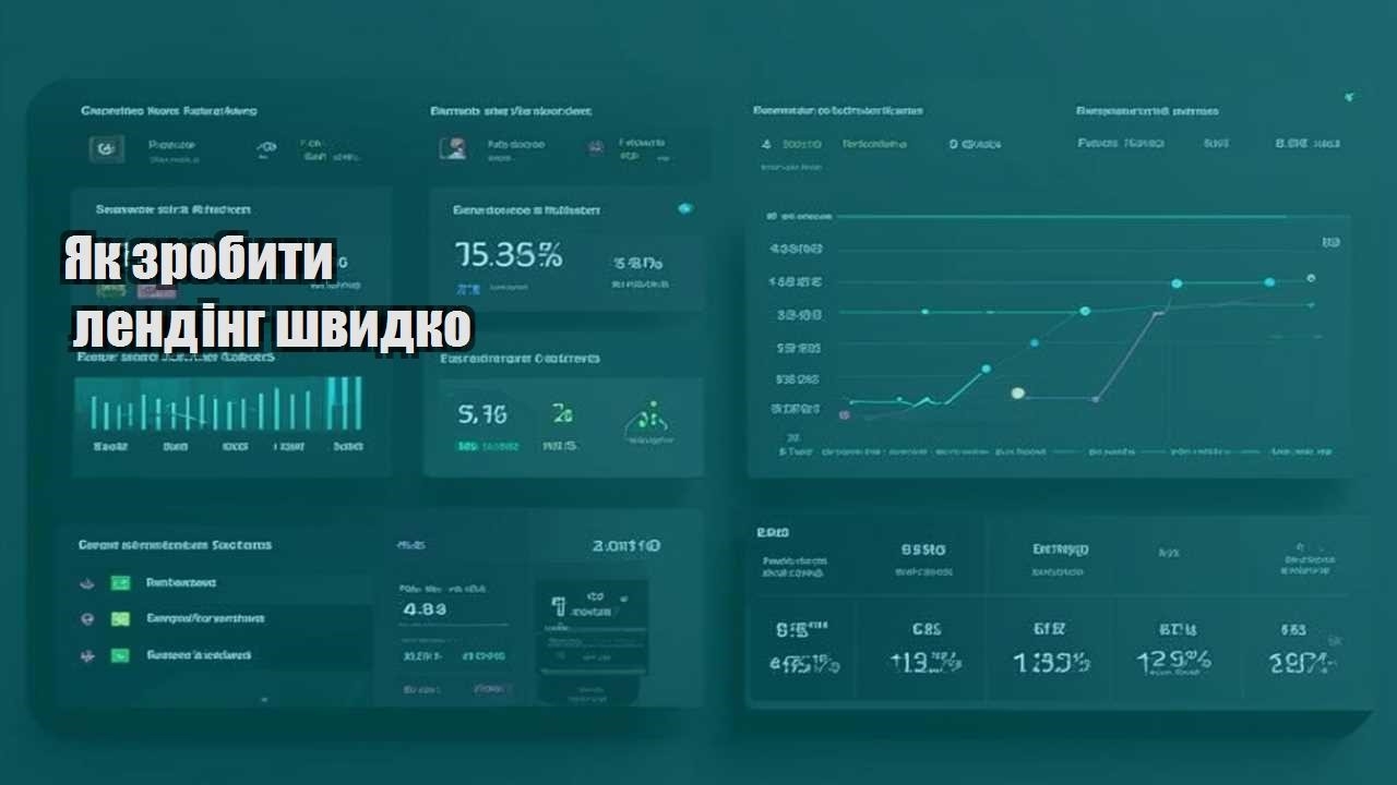yak zrobyty lending shvydko