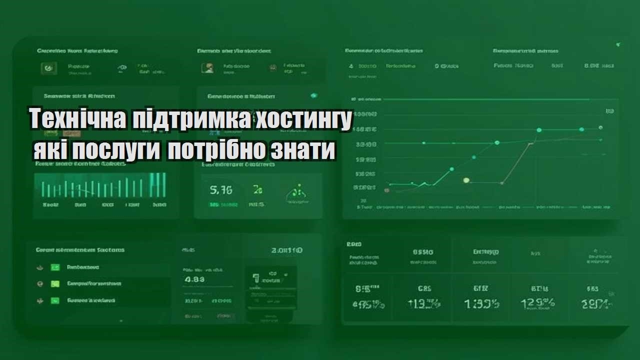 tehnichna pidtrymka hostyngu yaki poslugy potribno znaty