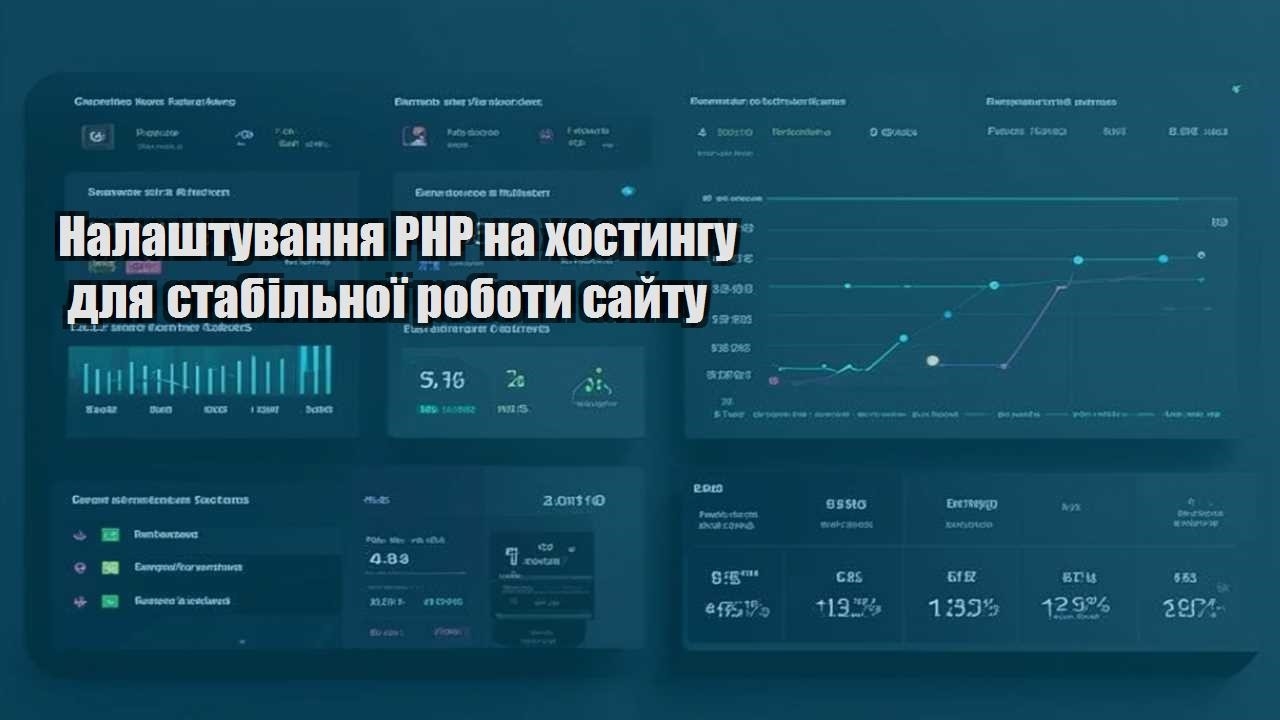 nalashtuvannya php na hostyngu dlya stabilnoyi roboty sajtu