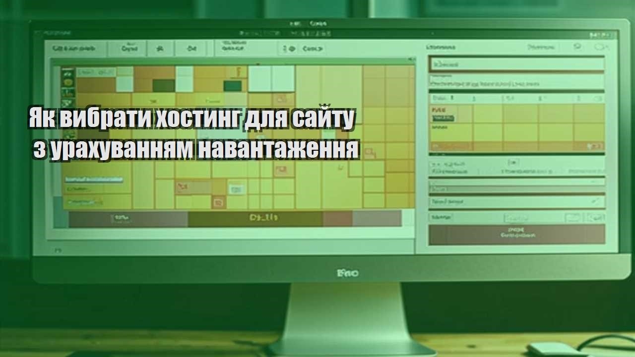 yak vybraty hostyng dlya sajtu z urahuvannyam navantazhennya