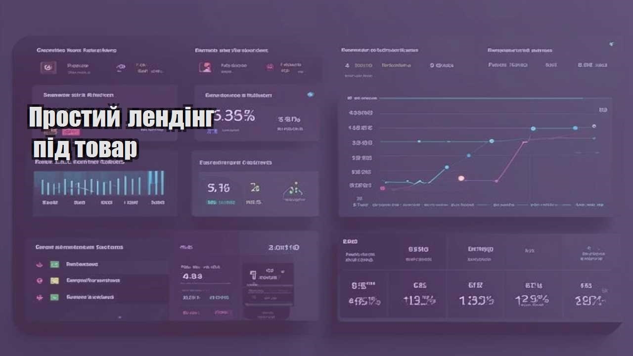 prostyj lending pid tovar