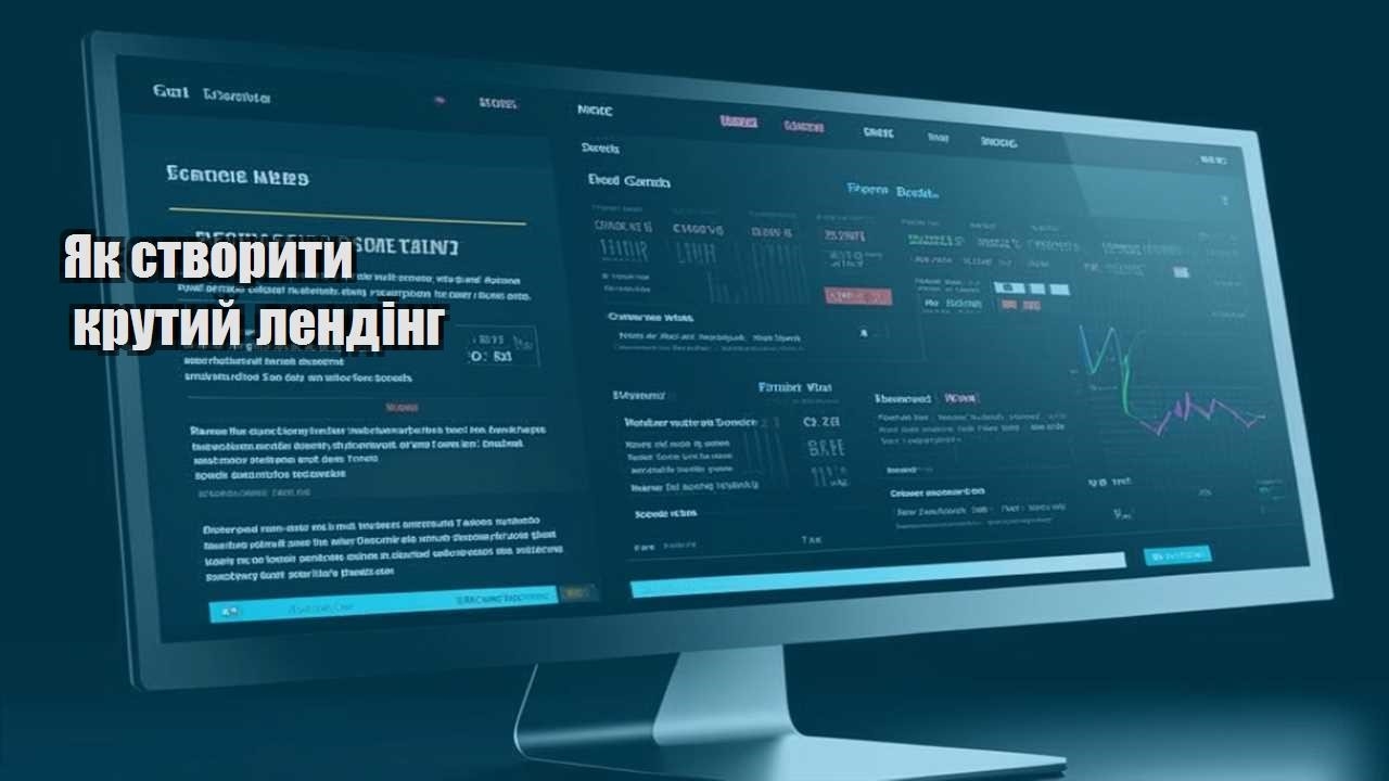 yak stvoryty krutyj lending