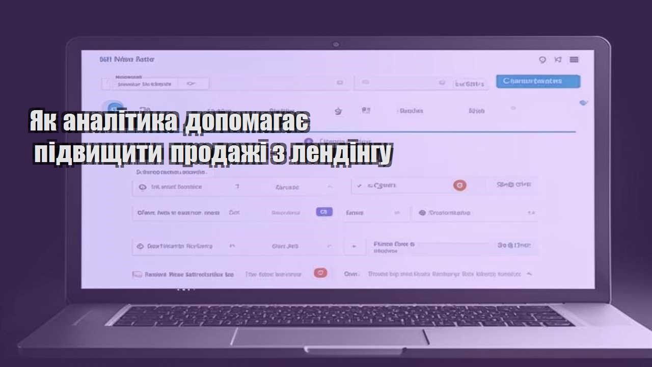 yak analityka dopomagaye pidvyshhyty prodazhi z lendingu