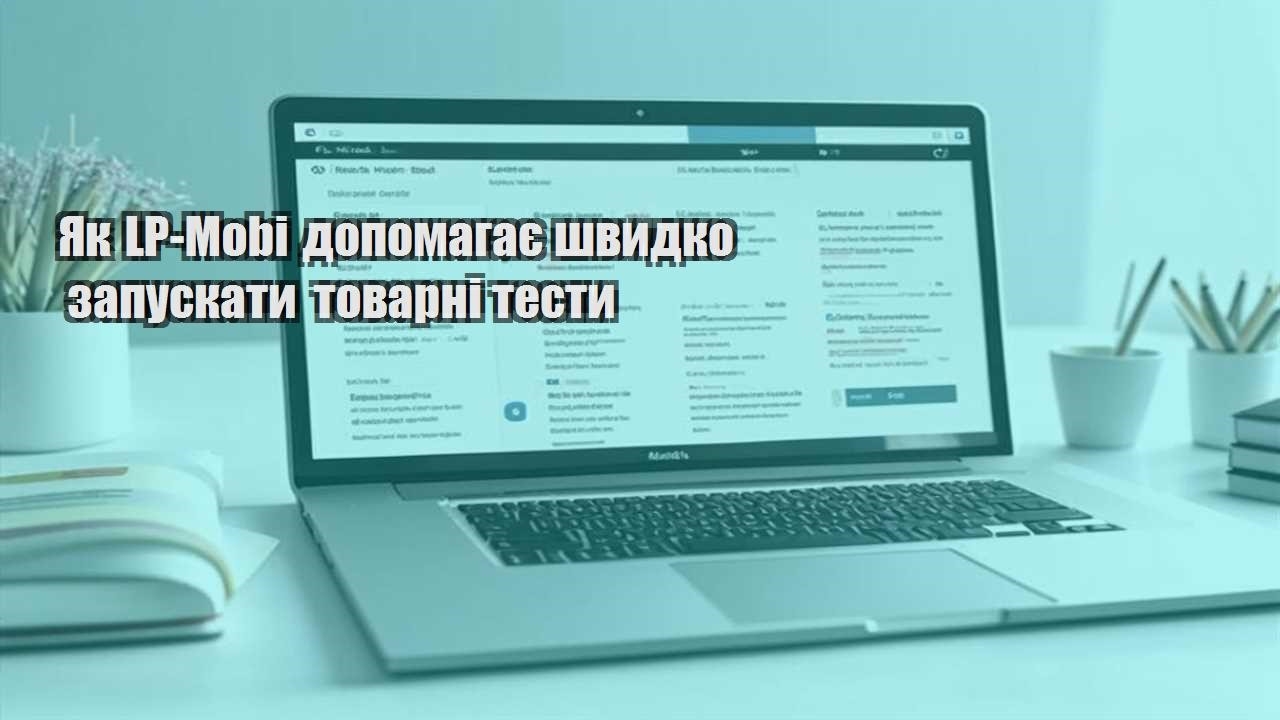 yak lp mobi dopomagaye shvydko zapuskaty tovarni testy