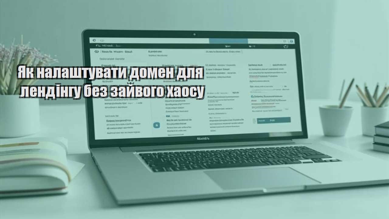 yak nalashtuvaty domen dlya lendingu bez zajvogo haosu