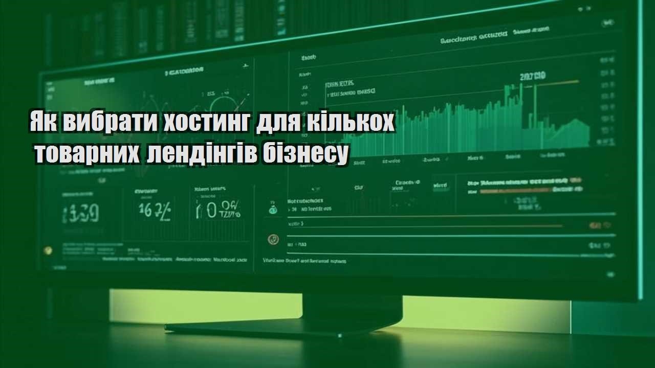 yak vybraty hostyng dlya kilkoh tovarnyh lendingiv biznesu