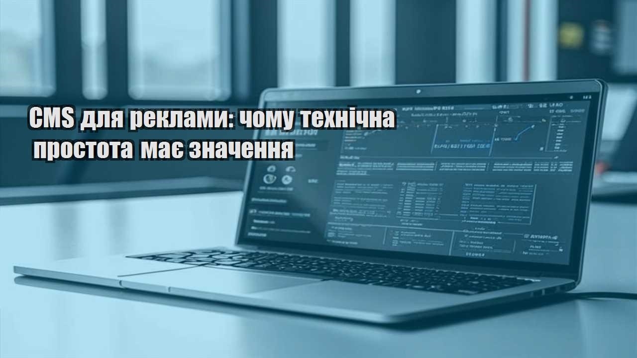 cms dlya reklamy chomu tehnichna prostota maye znachennya