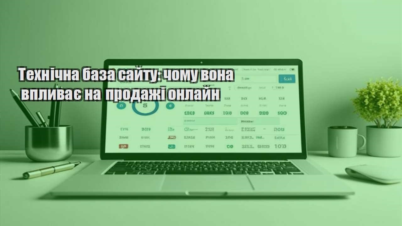 tehnichna baza sajtu chomu vona vplyvaye na prodazhi onlajn