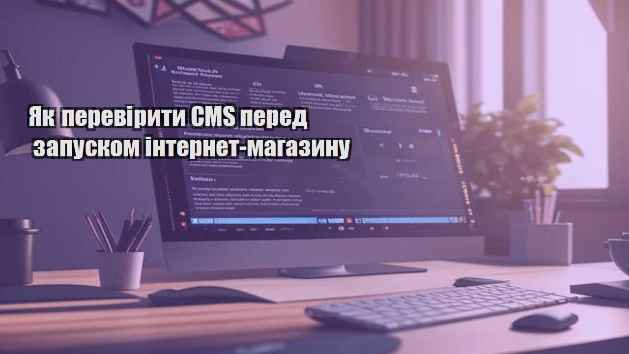yak pereviryty cms pered zapuskom internet magazynu