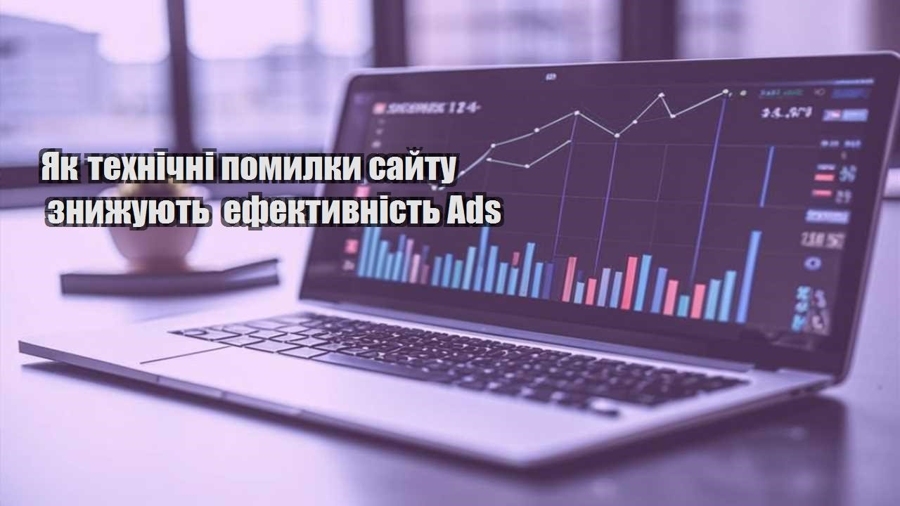 yak tehnichni pomylky sajtu znyzhuyut efektyvnist ads
