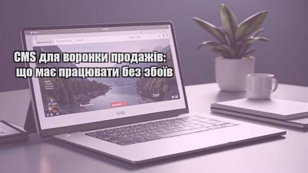 cms dlya voronky prodazhiv shho maye praczyuvaty bez zboyiv