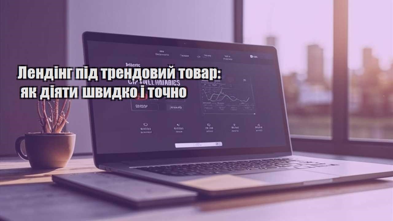 lending pid trendovyj tovar yak diyaty shvydko i tochno