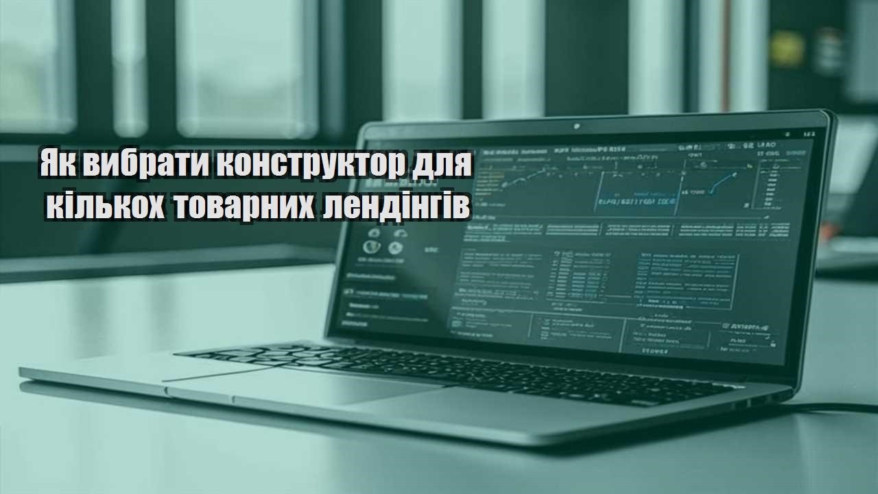 yak vybraty konstruktor dlya kilkoh tovarnyh lendingiv