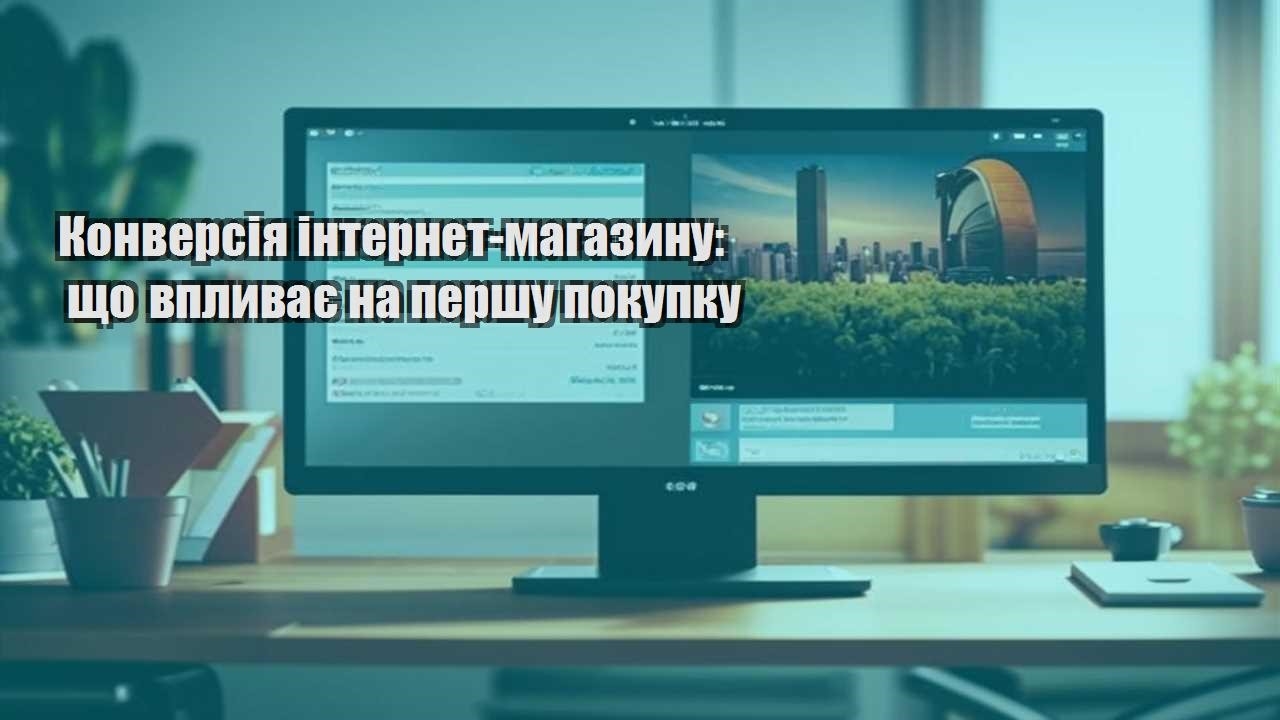 konversiya internet magazynu shho vplyvaye na pershu pokupku