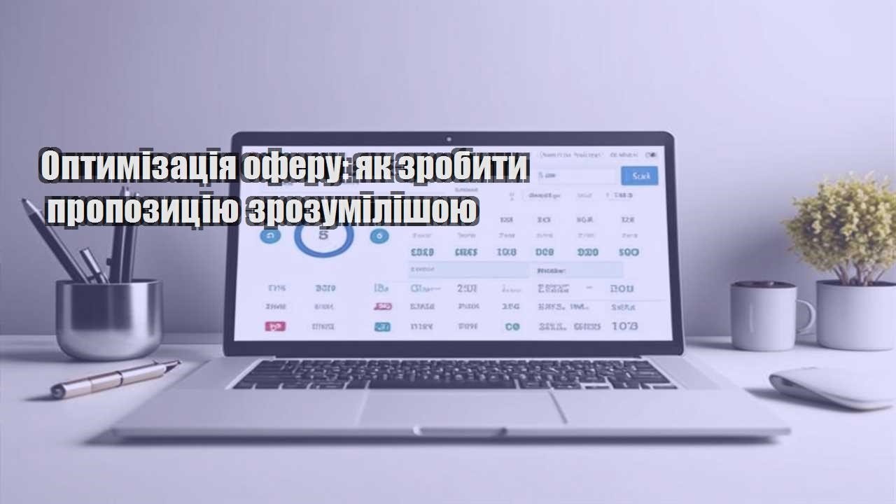 optymizacziya oferu yak zrobyty propozycziyu zrozumilishoyu