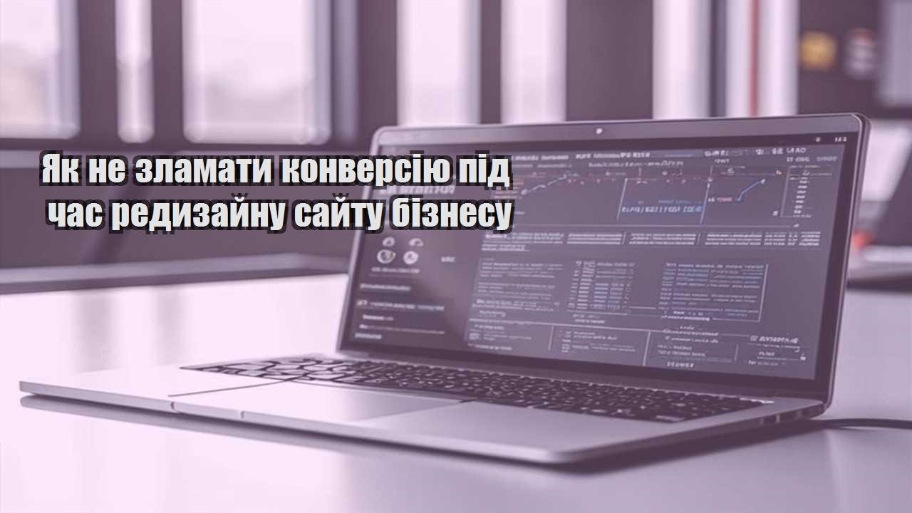 yak ne zlamaty konversiyu pid chas redyzajnu sajtu biznesu