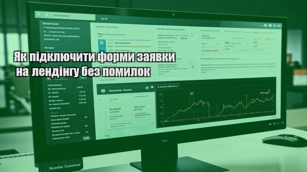 yak pidklyuchyty formy zayavky na lendingu bez pomylok