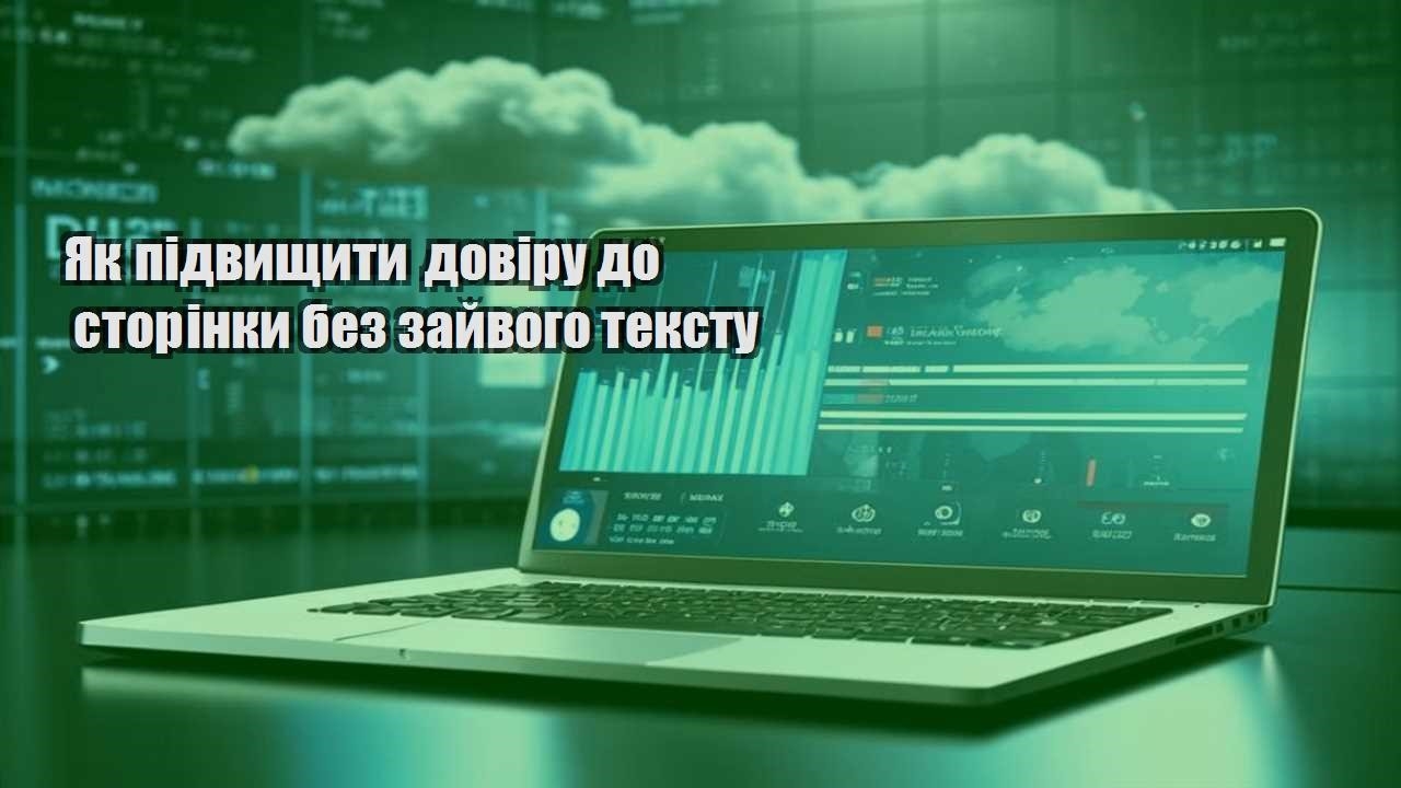 yak pidvyshhyty doviru do storinky bez zajvogo tekstu