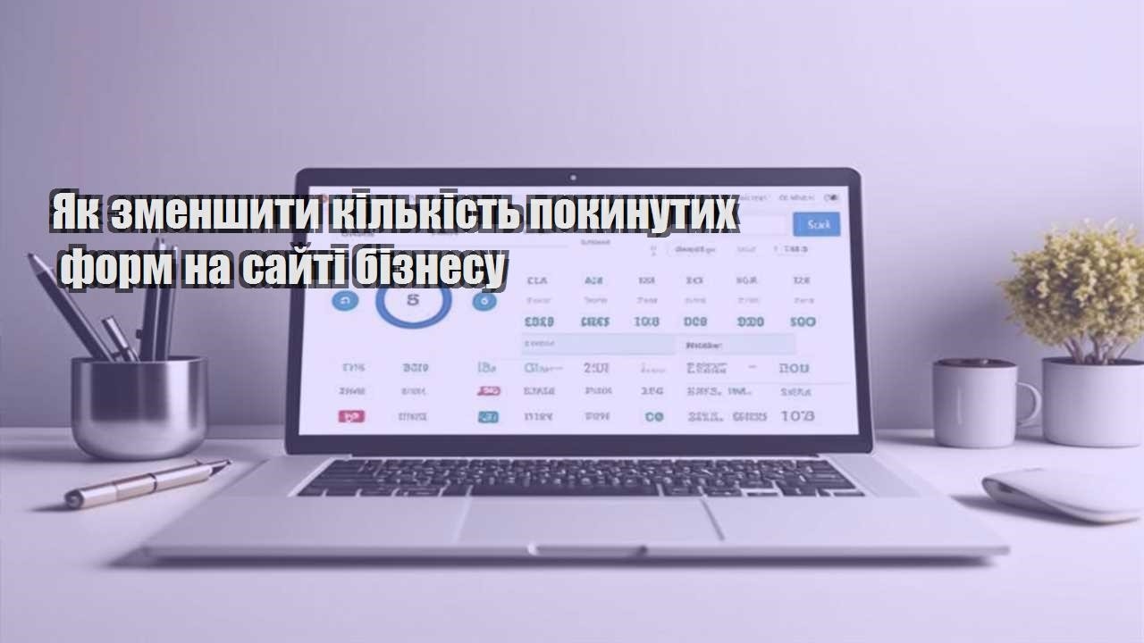 yak zmenshyty kilkist pokynutyh form na sajti biznesu