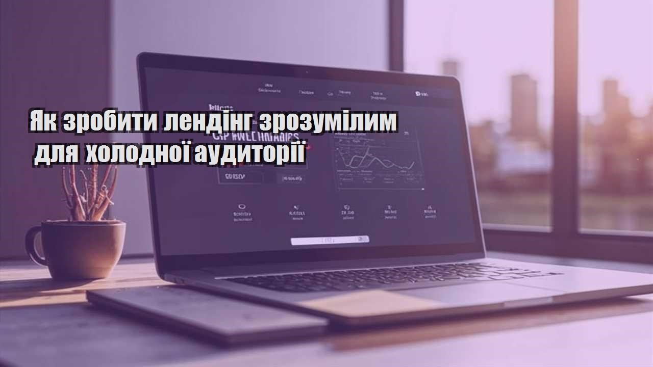 yak zrobyty lending zrozumilym dlya holodnoyi audytoriyi