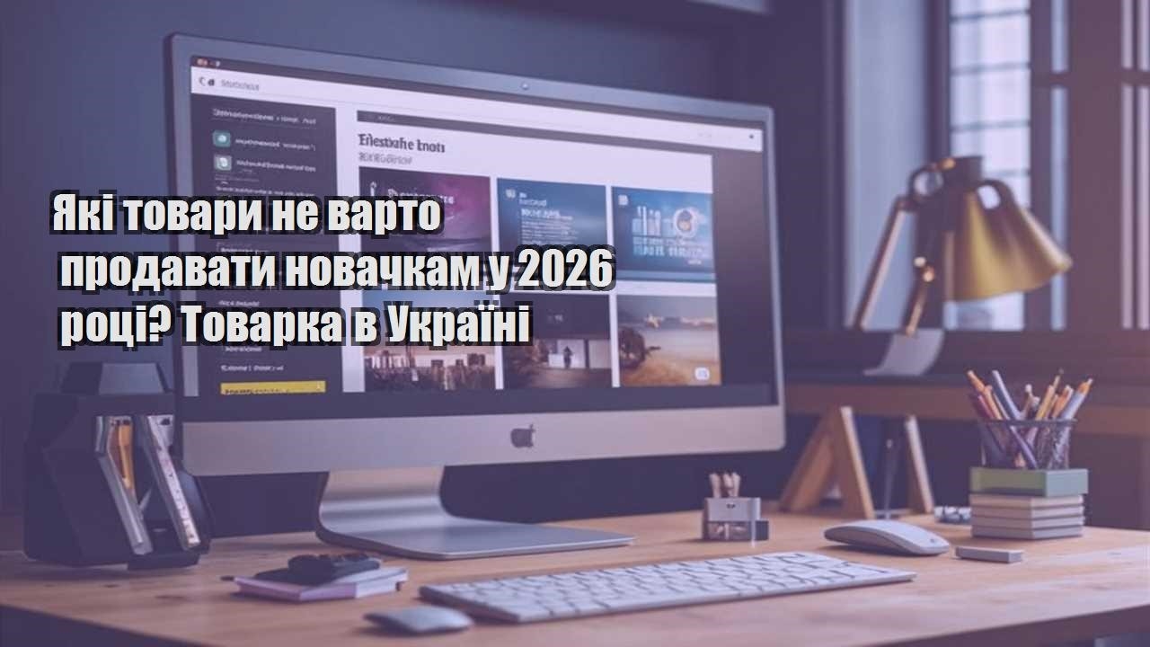 yaki tovary ne varto prodavaty novachkam u 2026 roczi tovarka v ukrayini