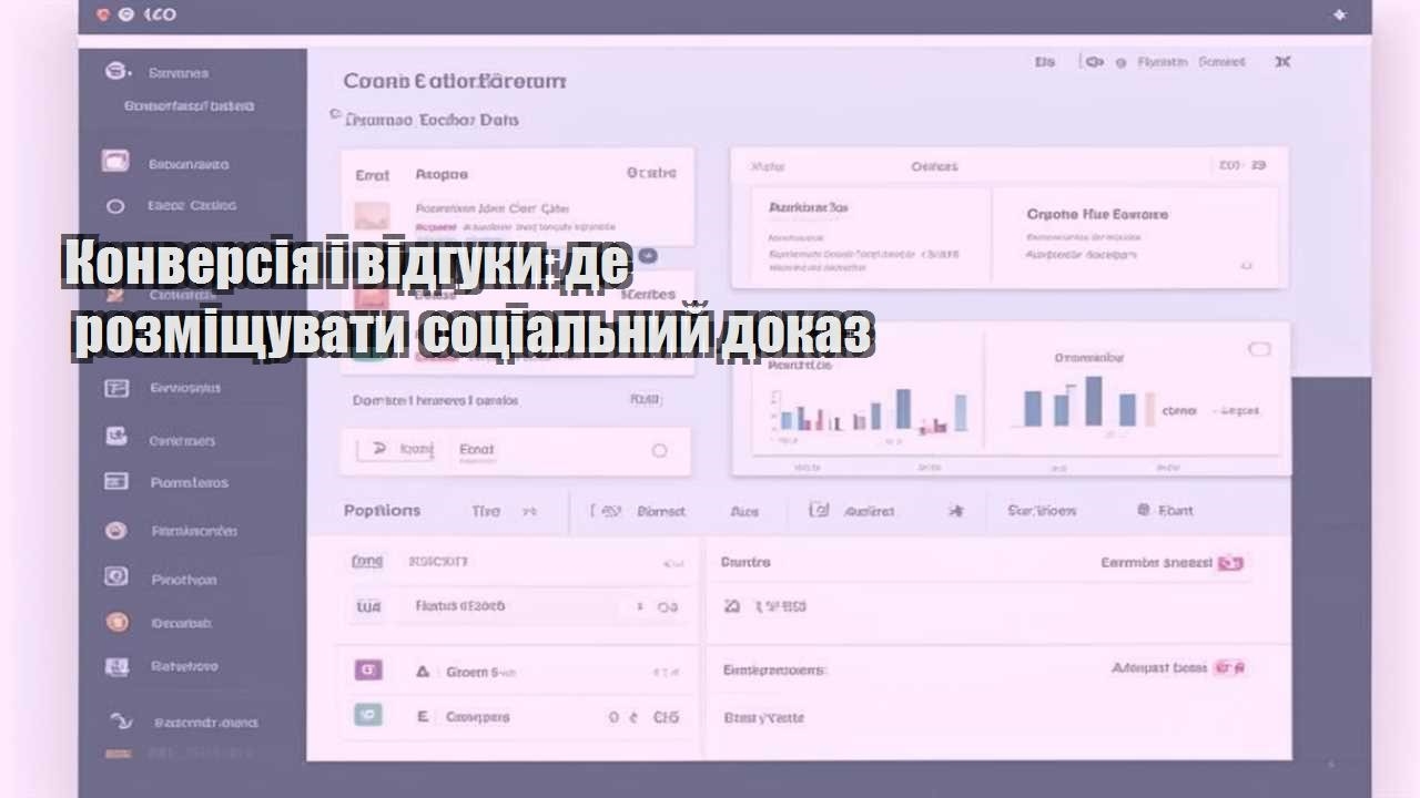 konversiya i vidguky de rozmishhuvaty soczialnyj dokaz