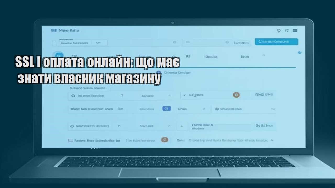 ssl i oplata onlajn shho maye znaty vlasnyk magazynu