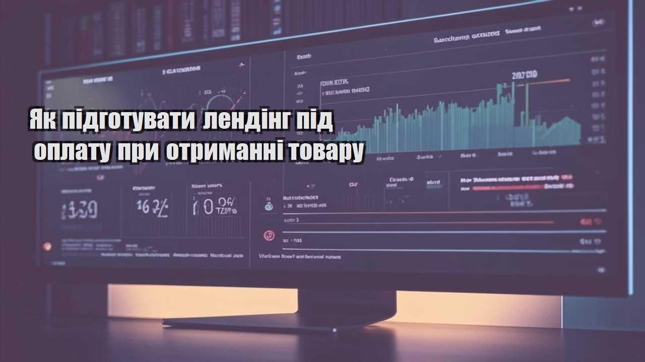 yak pidgotuvaty lending pid oplatu pry otrymanni tovaru