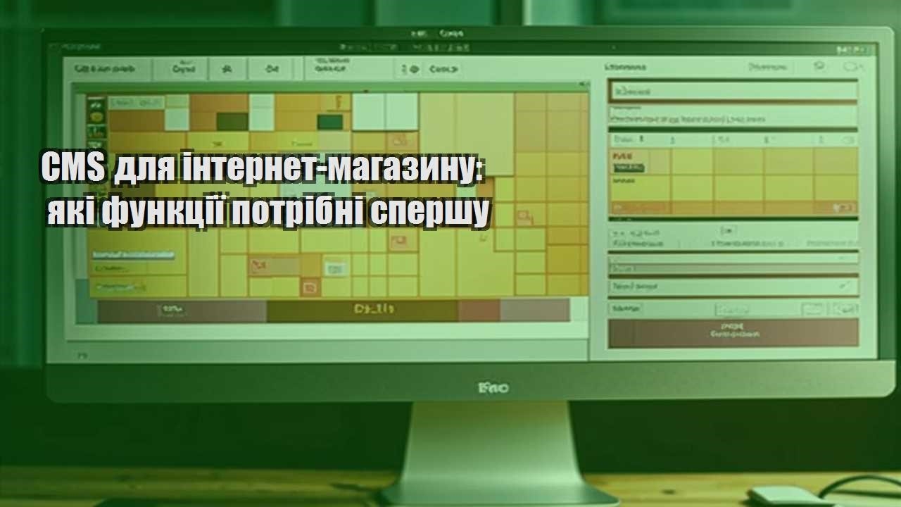 cms dlya internet magazynu yaki funkcziyi potribni spershu