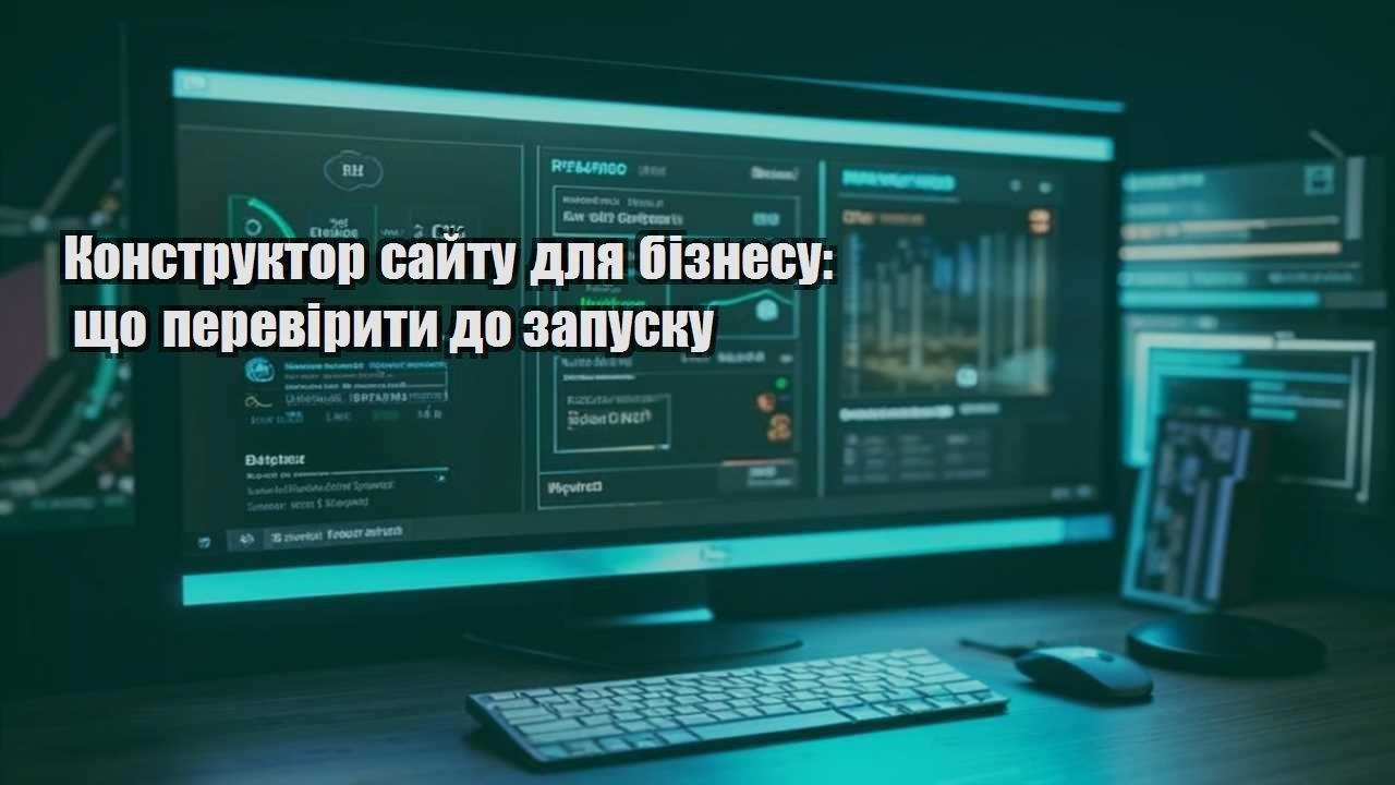 konstruktor sajtu dlya biznesu shho pereviryty do zapusku
