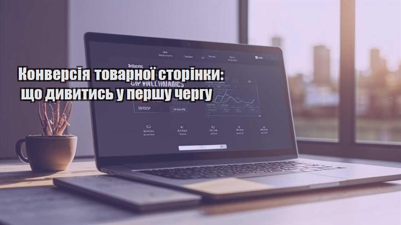 konversiya tovarnoyi storinky shho dyvytys u pershu chergu