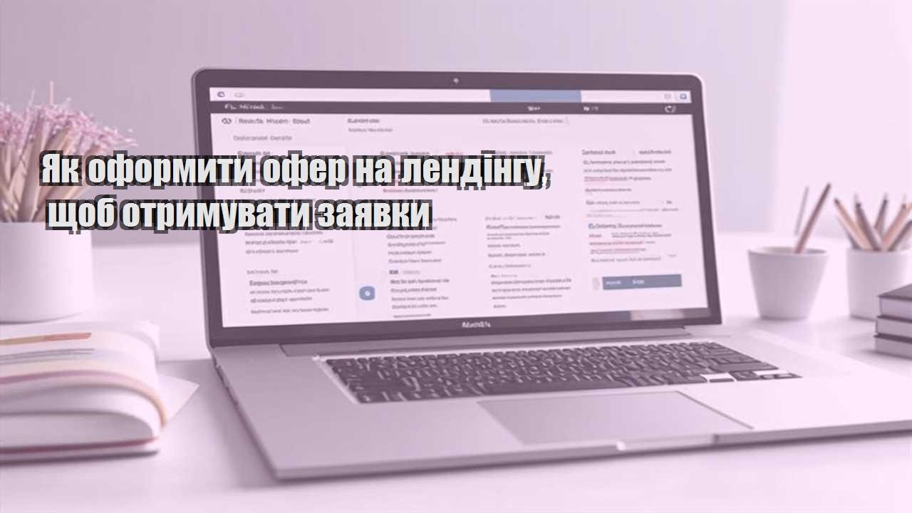 yak oformyty ofer na lendingu shhob otrymuvaty zayavky
