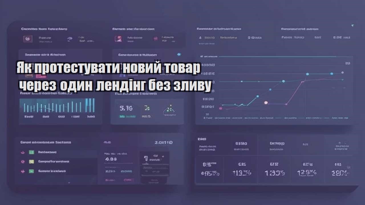 yak protestuvaty novyj tovar cherez odyn lending bez zlyvu