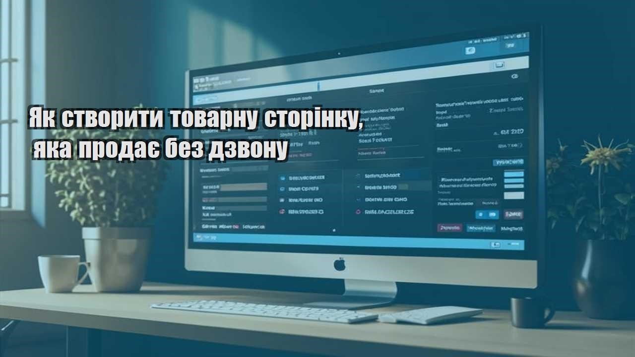 yak stvoryty tovarnu storinku yaka prodaye bez dzvonu